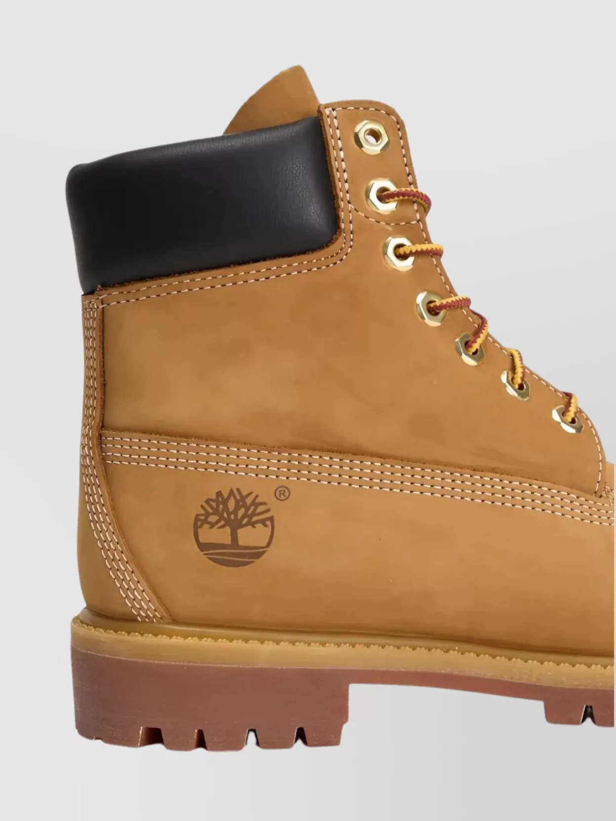 Timberland Lace Up Boots Featuring Metal Eyelets