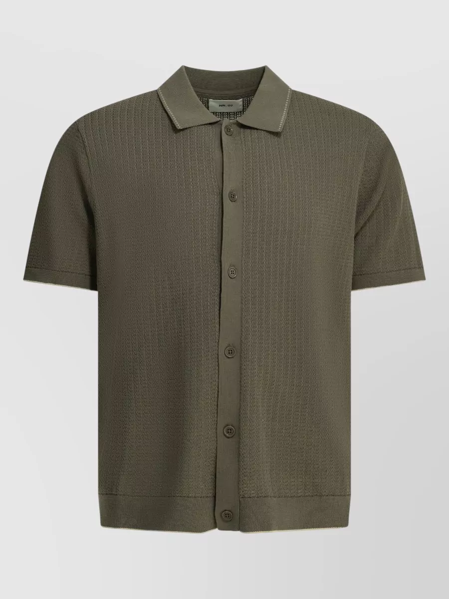 NN.07 cotton polo shirt