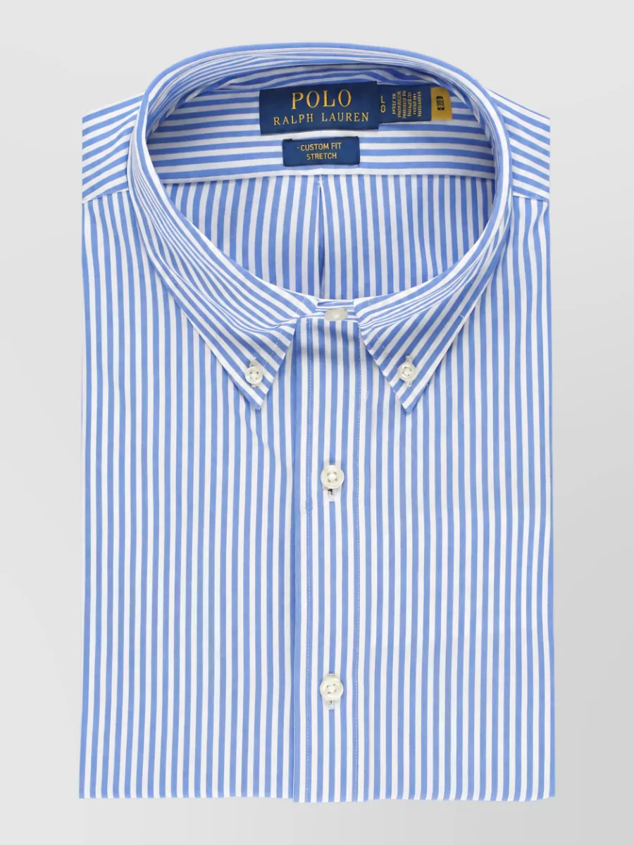 Ralph Lauren Striped long-sleeve polo shirt