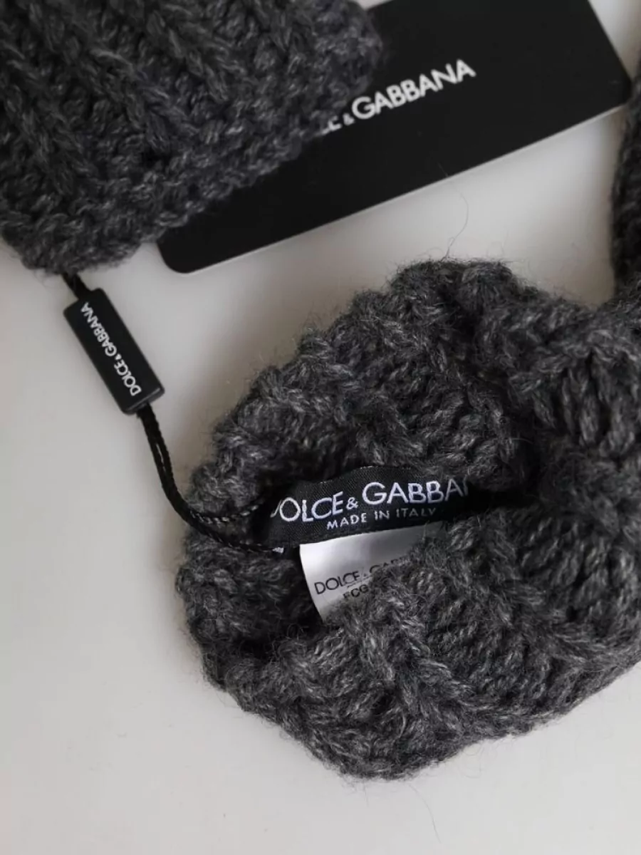 Dolce&Gabbana Knitted Fingerless Arm Warmer Gloves