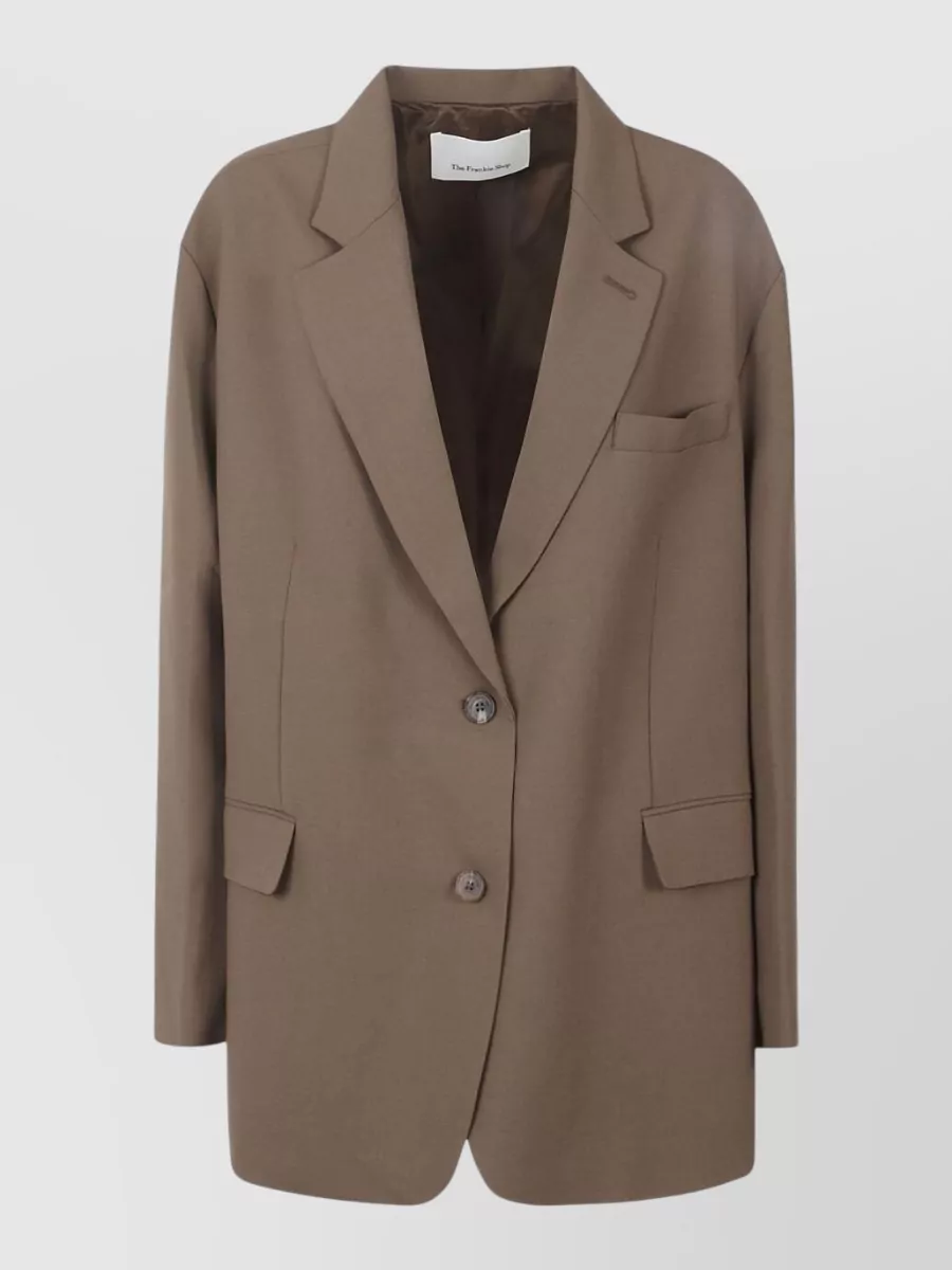 The Frankie Shop Single-Breasted Blazer