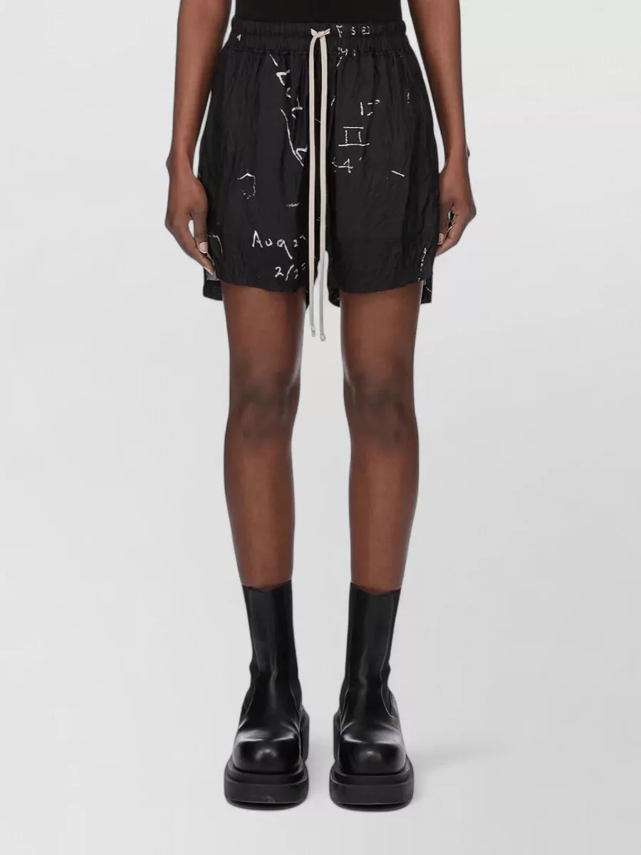 Rick Owens Printed Knee-Length Boxers