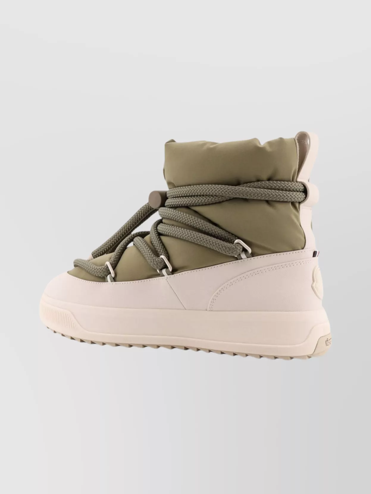 Moncler Mid Nylon Ankle Sneakers With Padded Collar