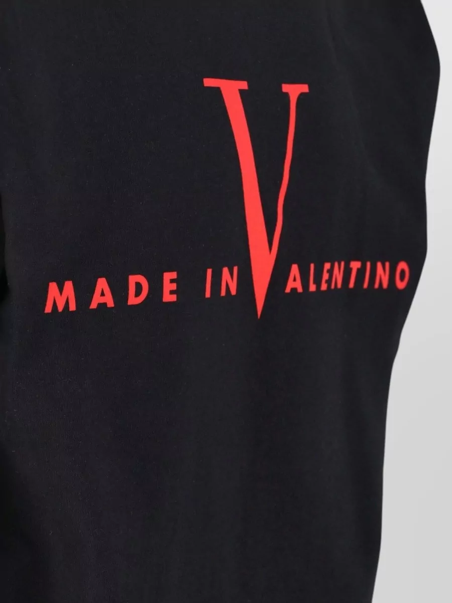 Valentino Crew Neck Short Sleeve T-Shirt Design