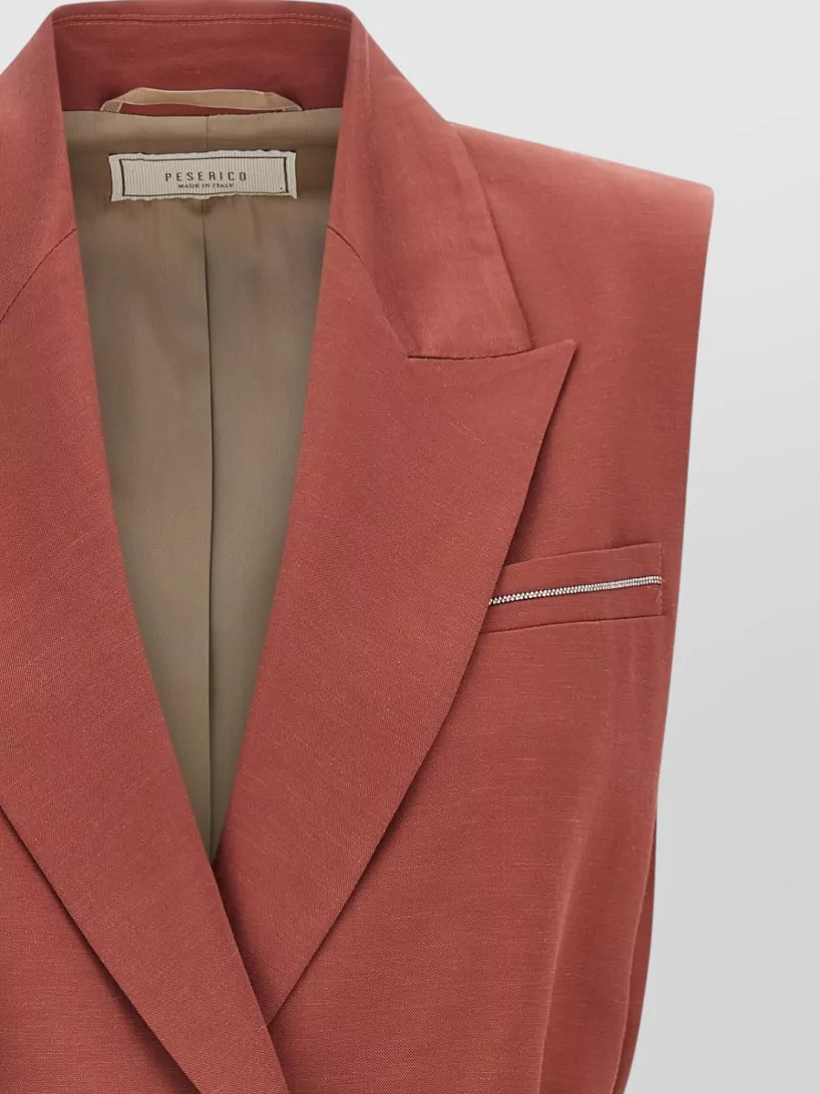 Peserico Linen Viscose Vest