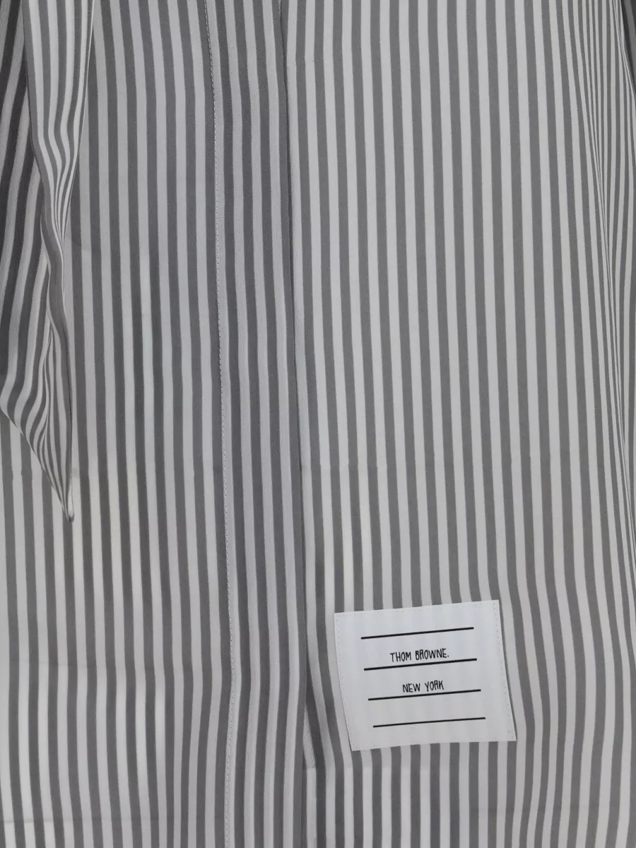 Thom Browne Striped Silk Shirt