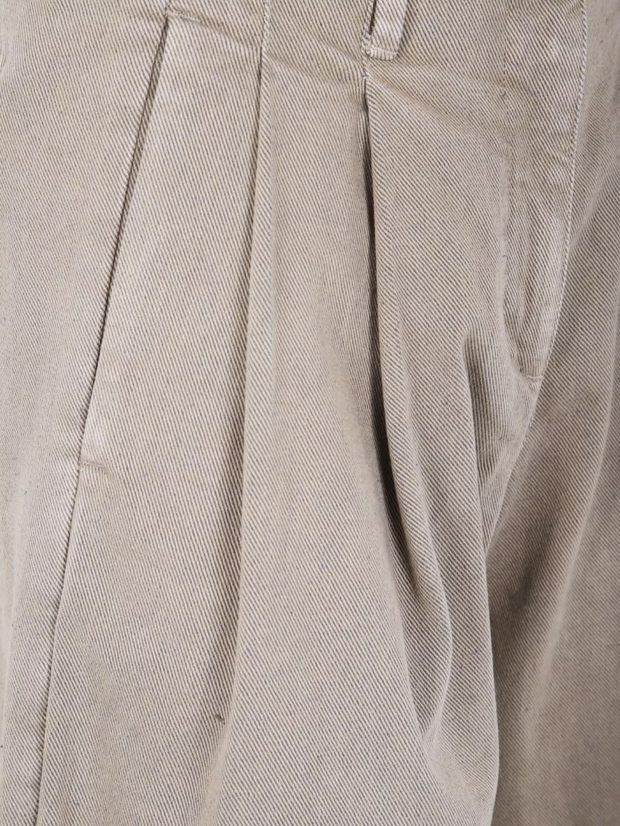 Golden Goose Wide Leg Cotton Denim Trousers