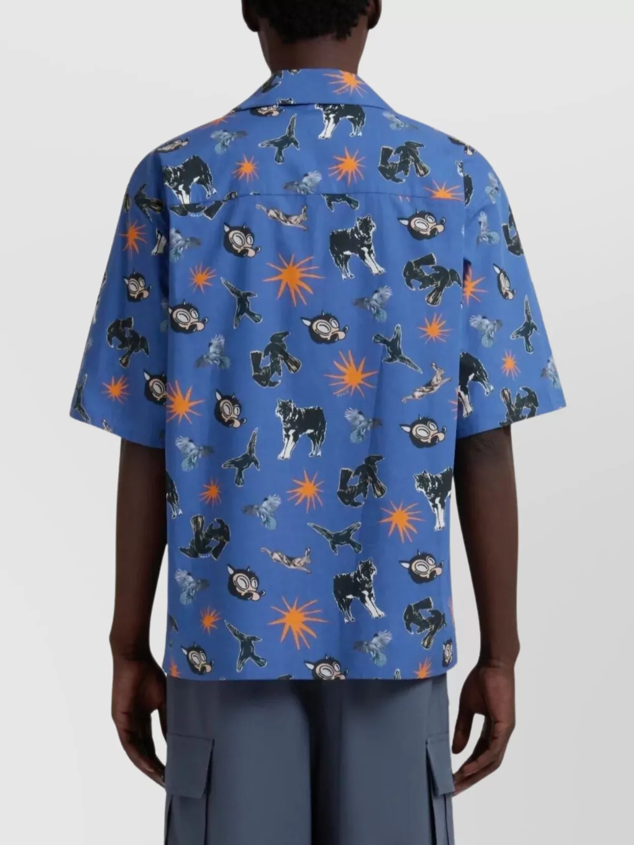 Marni Short Sleeve Shirt Graphic Print In Multi