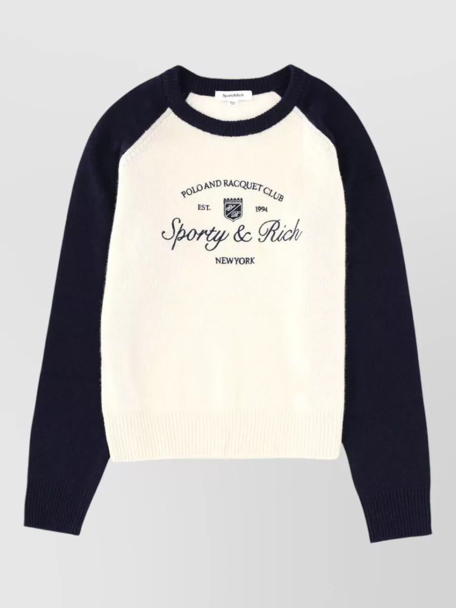Sporty & Rich cashmere sweatshirt
