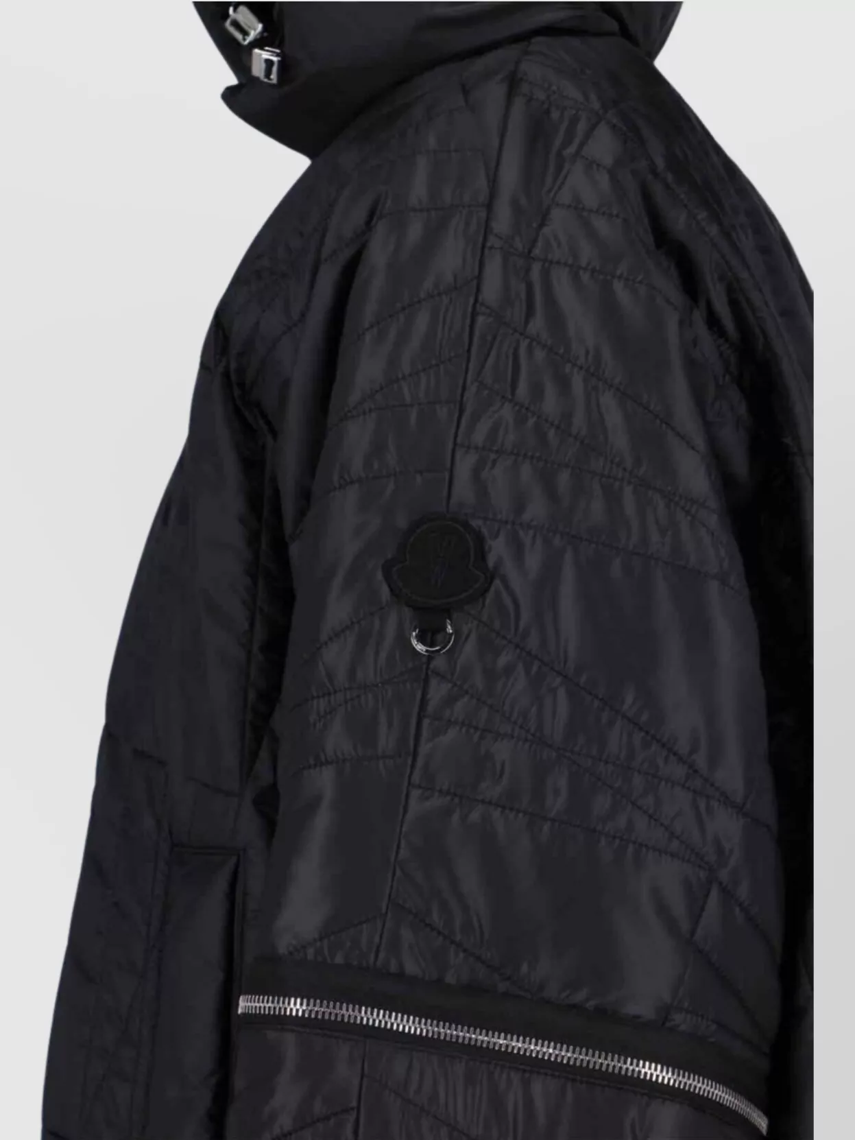 Moncler Genius Hooded Quilted Jacket Detachable Hood