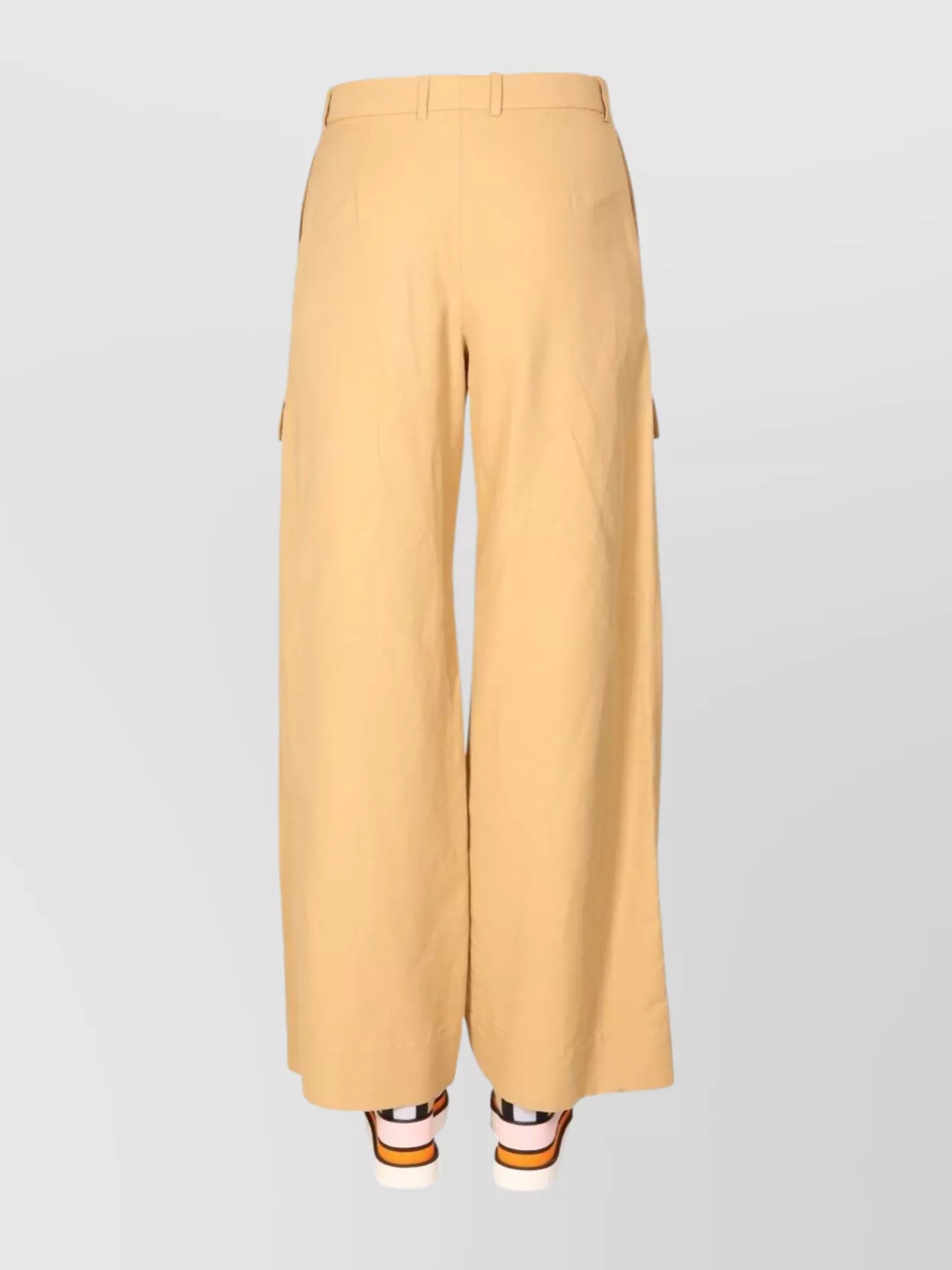 STELLA MCCARTNEY WIDE LEG CARGO TROUSERS