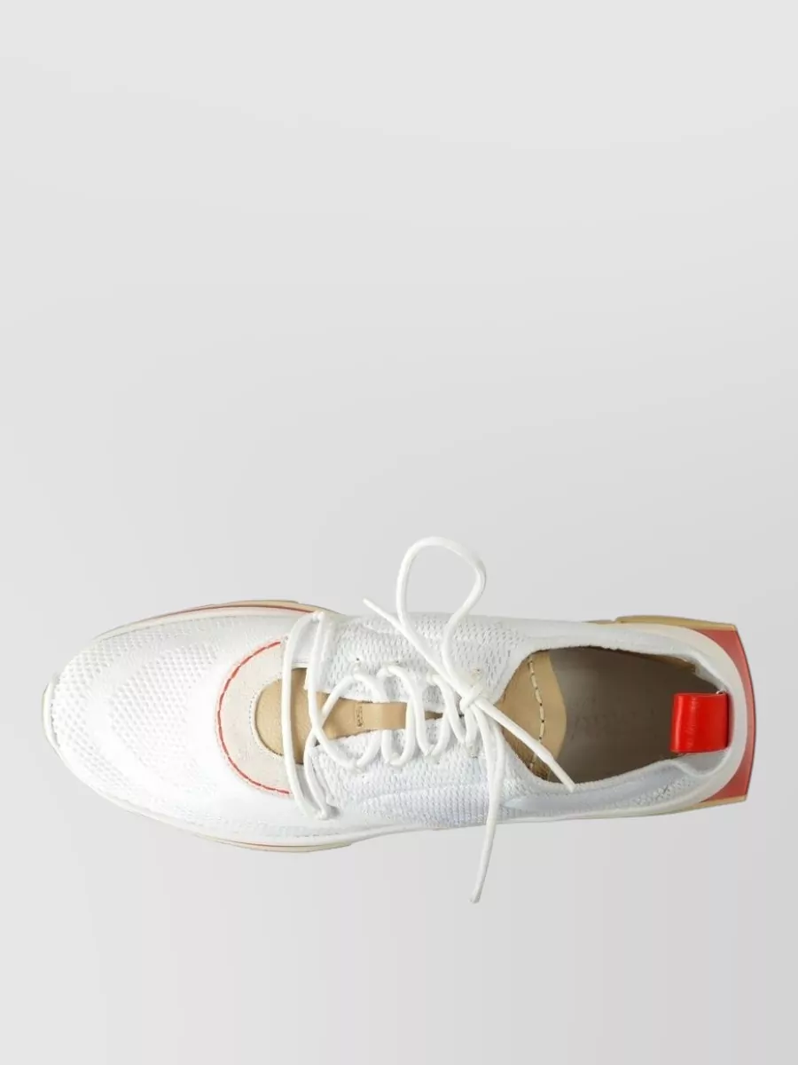 Ferragamo Fabric Low-Top Sneakers