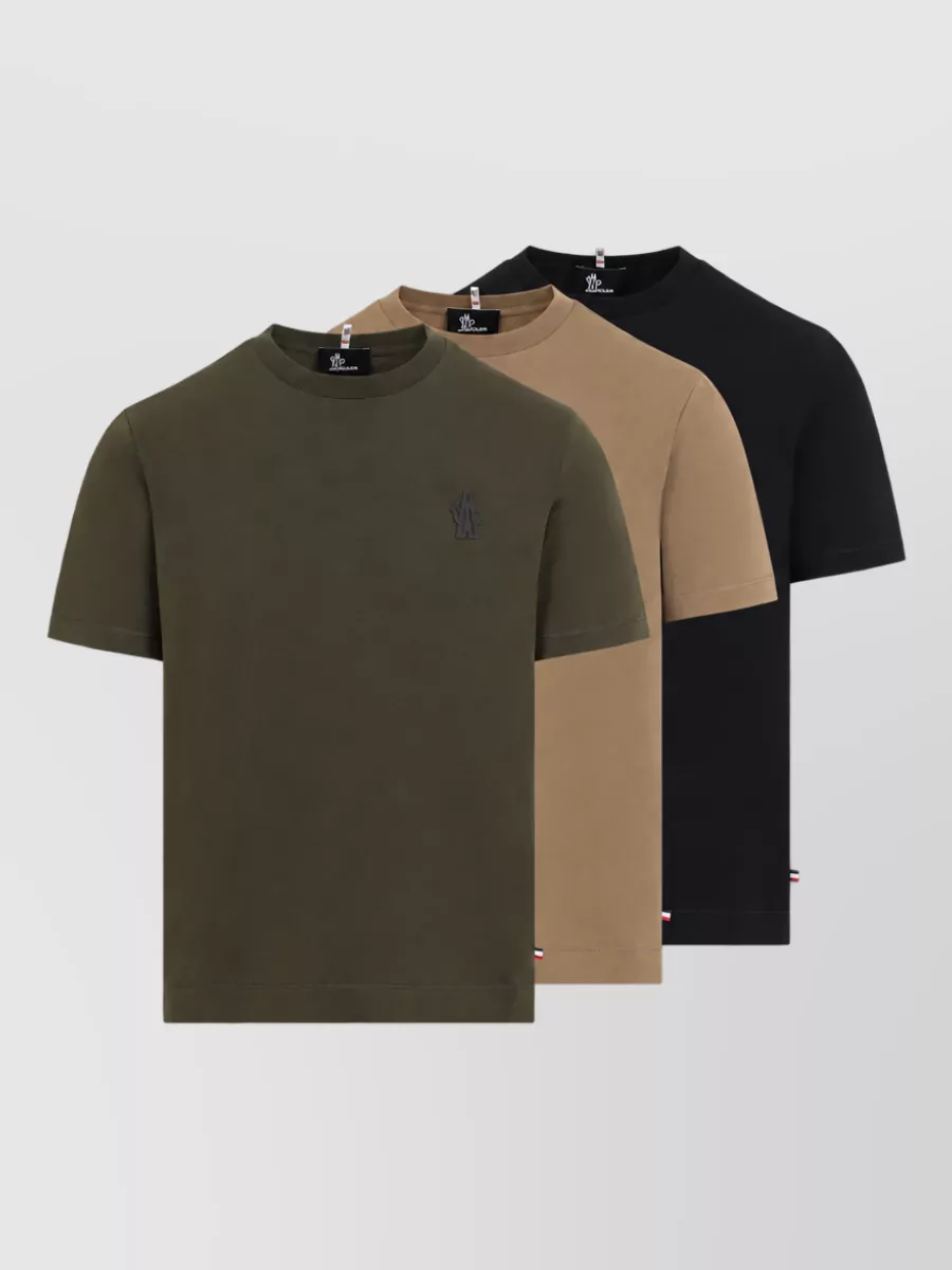 Moncler Grenoble cotton crew-neck short-sleeve t-shirt 3-pack