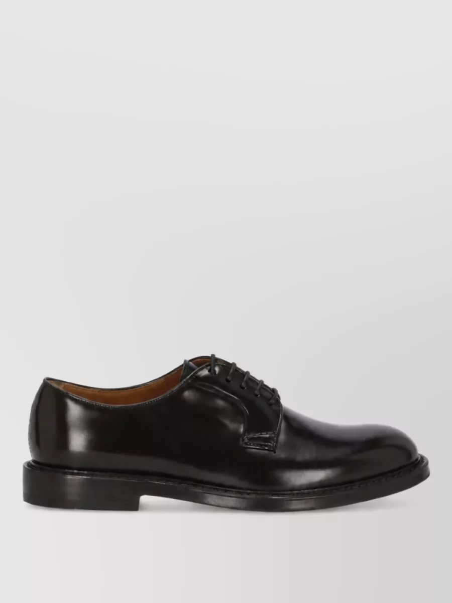 Doucal's Leather Derby Shoes