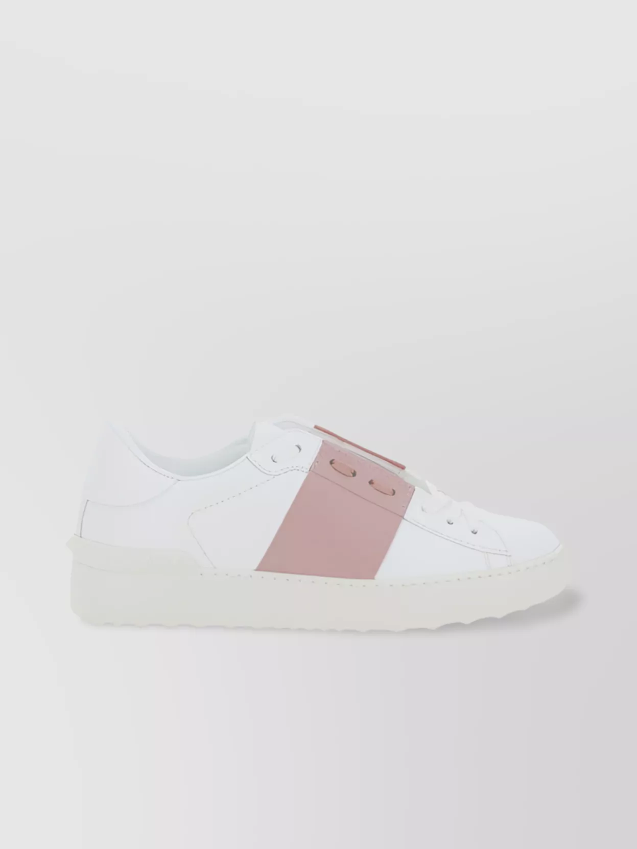 Valentino Garavani Studded Open Sneakers With Contrasting Band