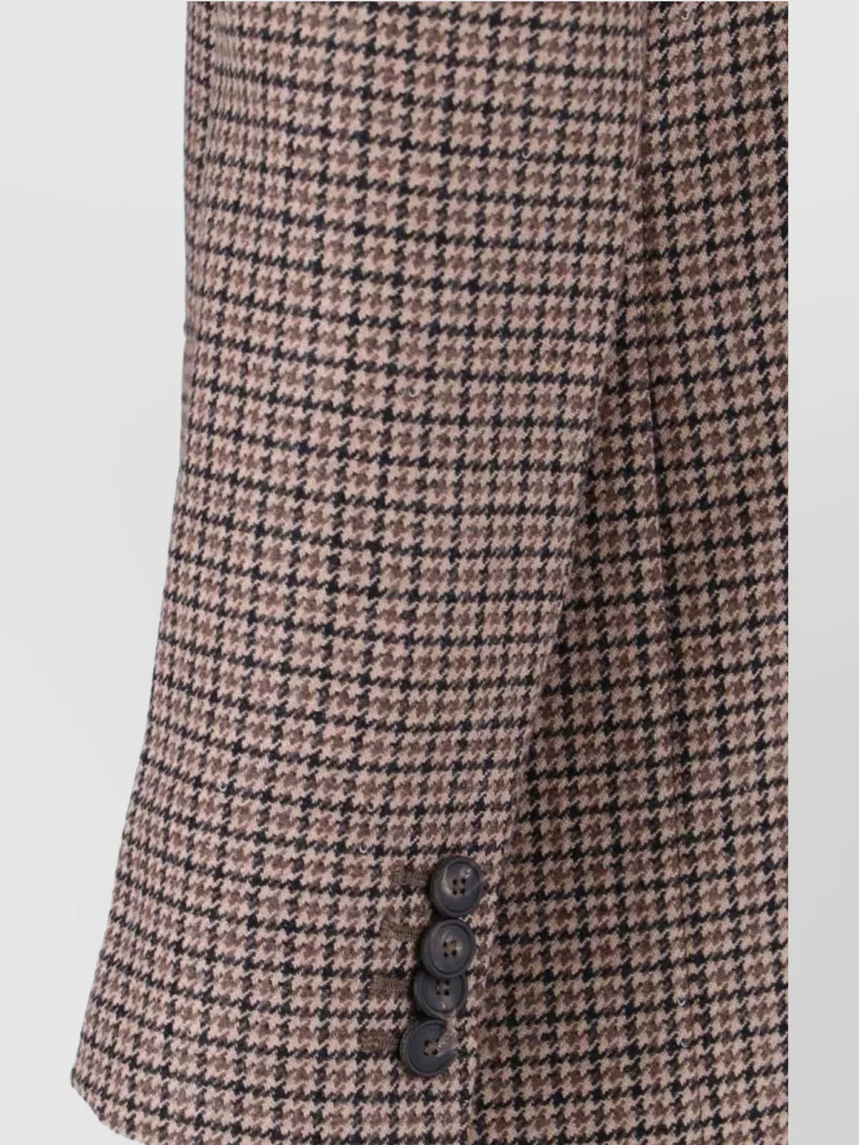 Tagliatore Structured Blazer With Notch Lapel And Back Vent