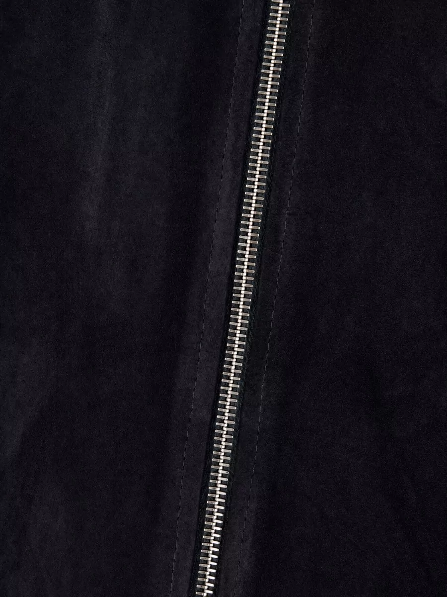 Paul Smith Suede Leather Single Breasted Coat