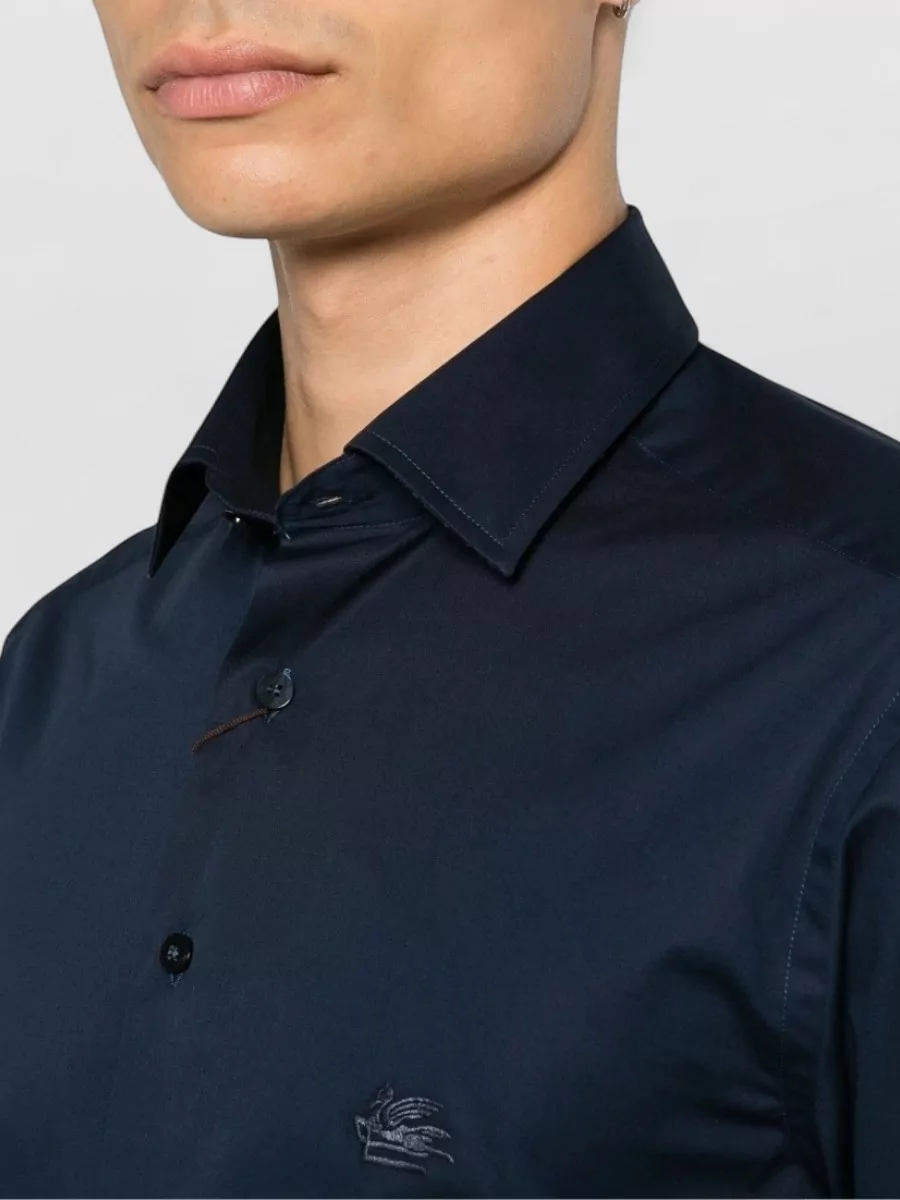 Etro Cotton Long-Sleeve Shirt