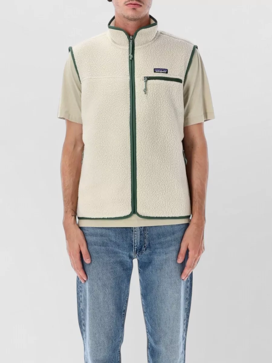 Patagonia recycled polyester fleece vest