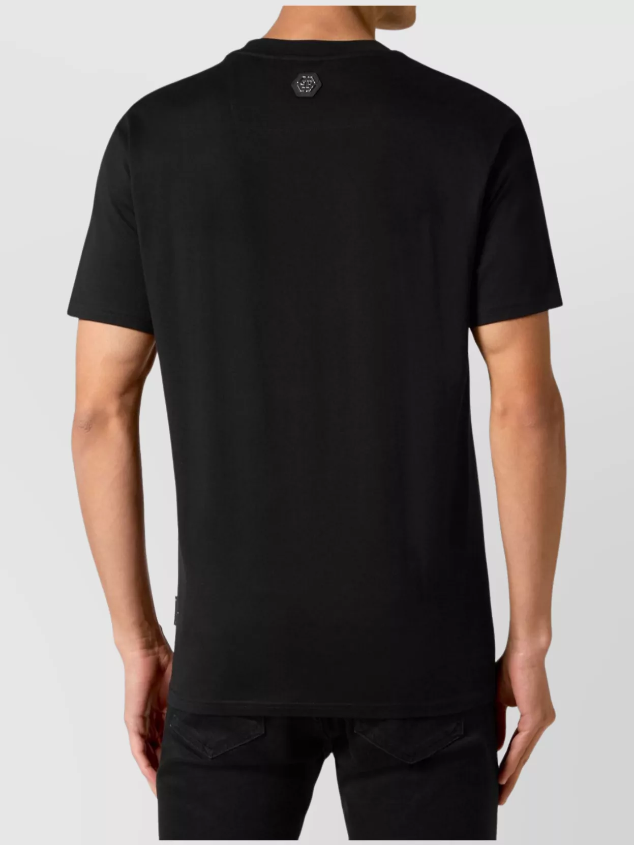 Philipp Plein Crew Neck Graphic Print Short Sleeves