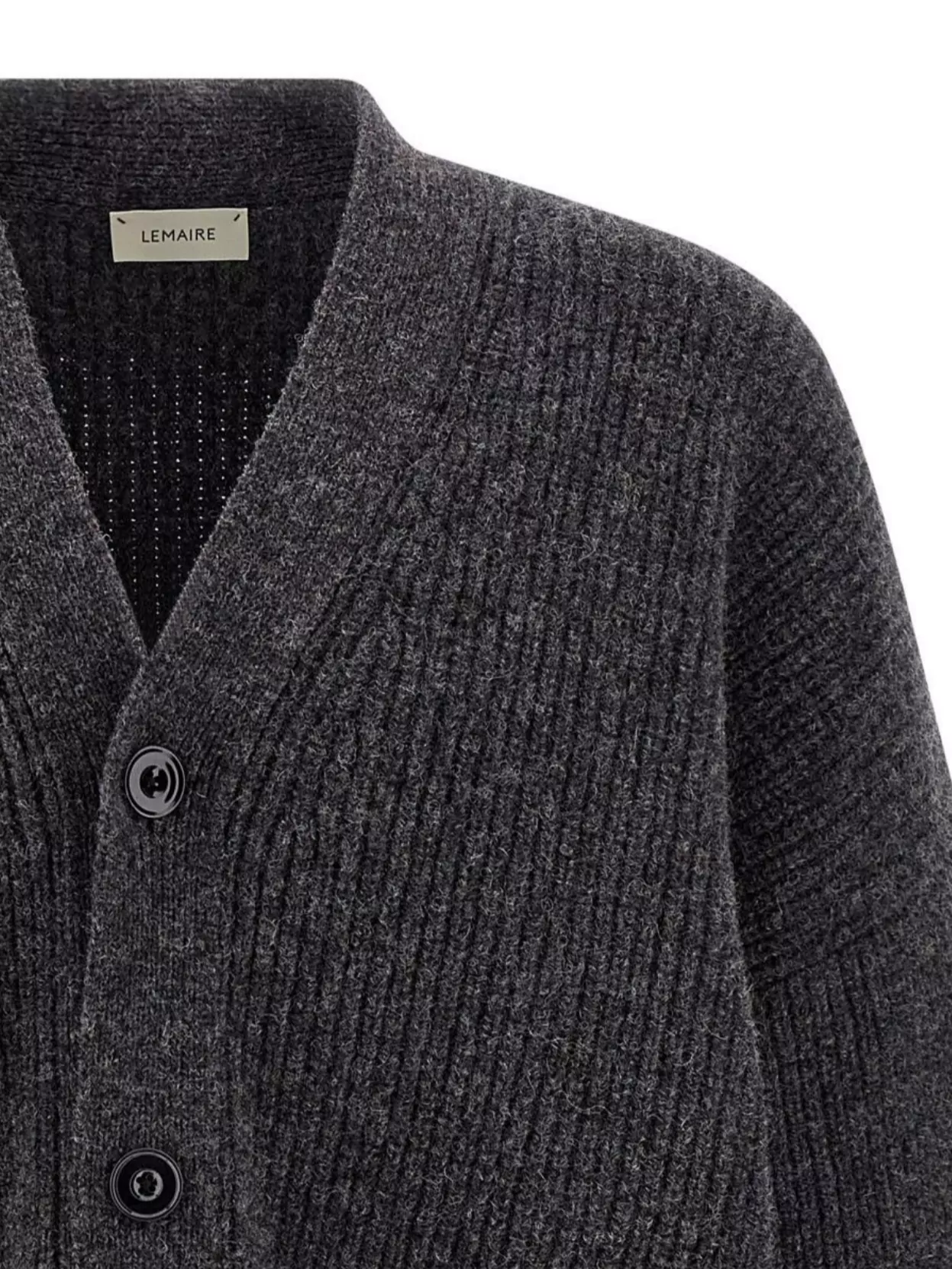 Lemaire Long Sleeve Cardigan Front Pockets