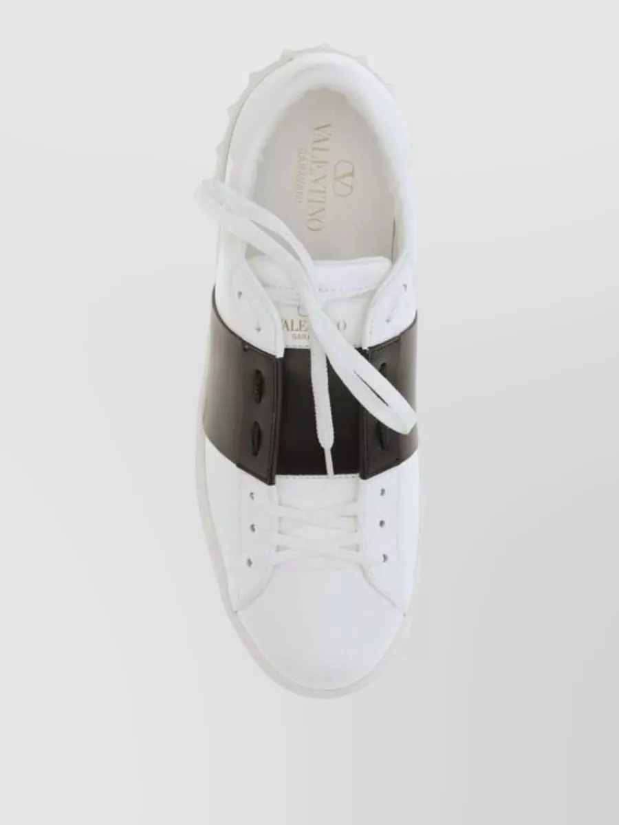 Valentino Garavani Calf Leather Low-Top Sneakers