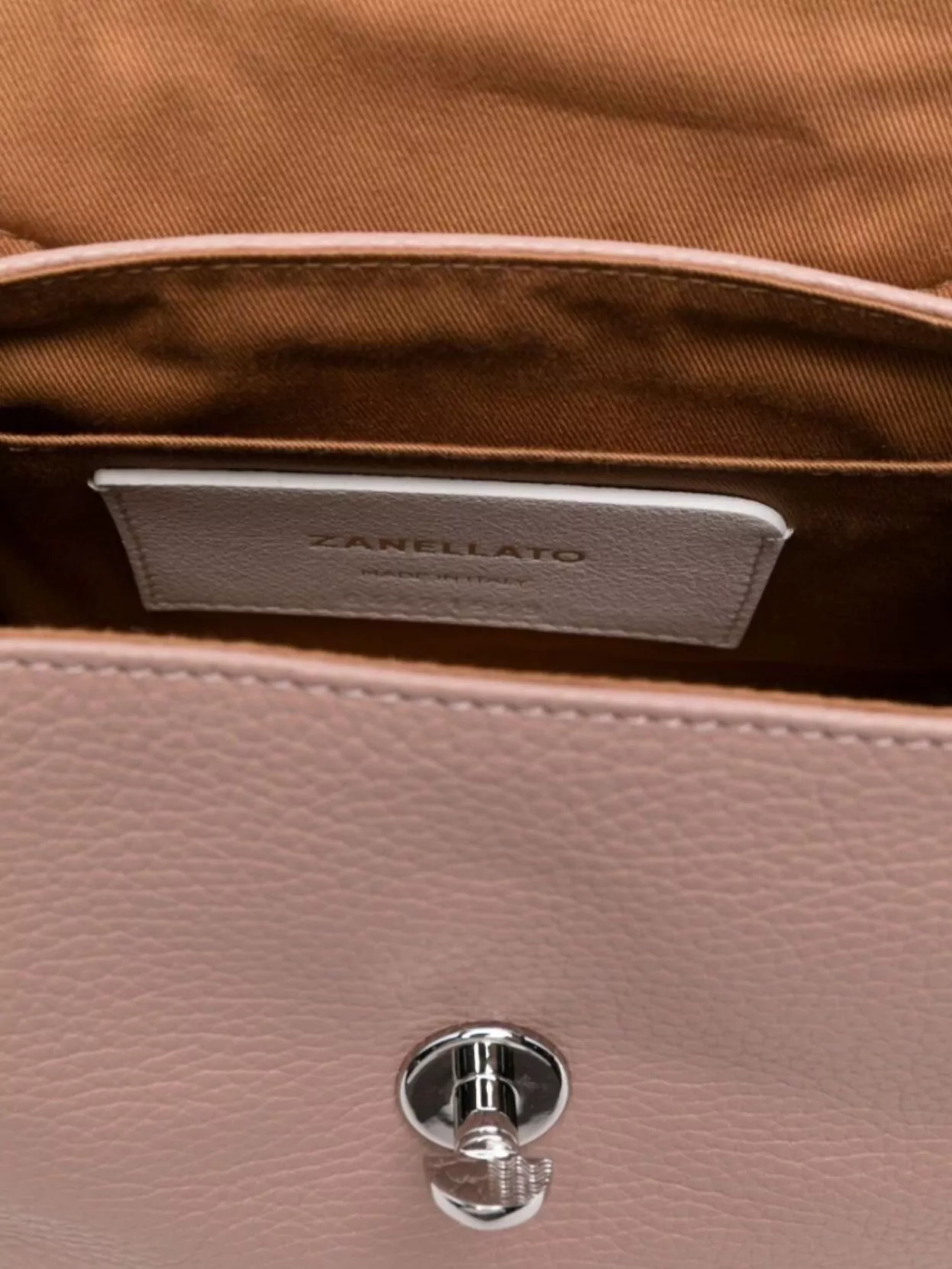 Zanellato Daily Baby Leather Handbag With Adjustable Strap
