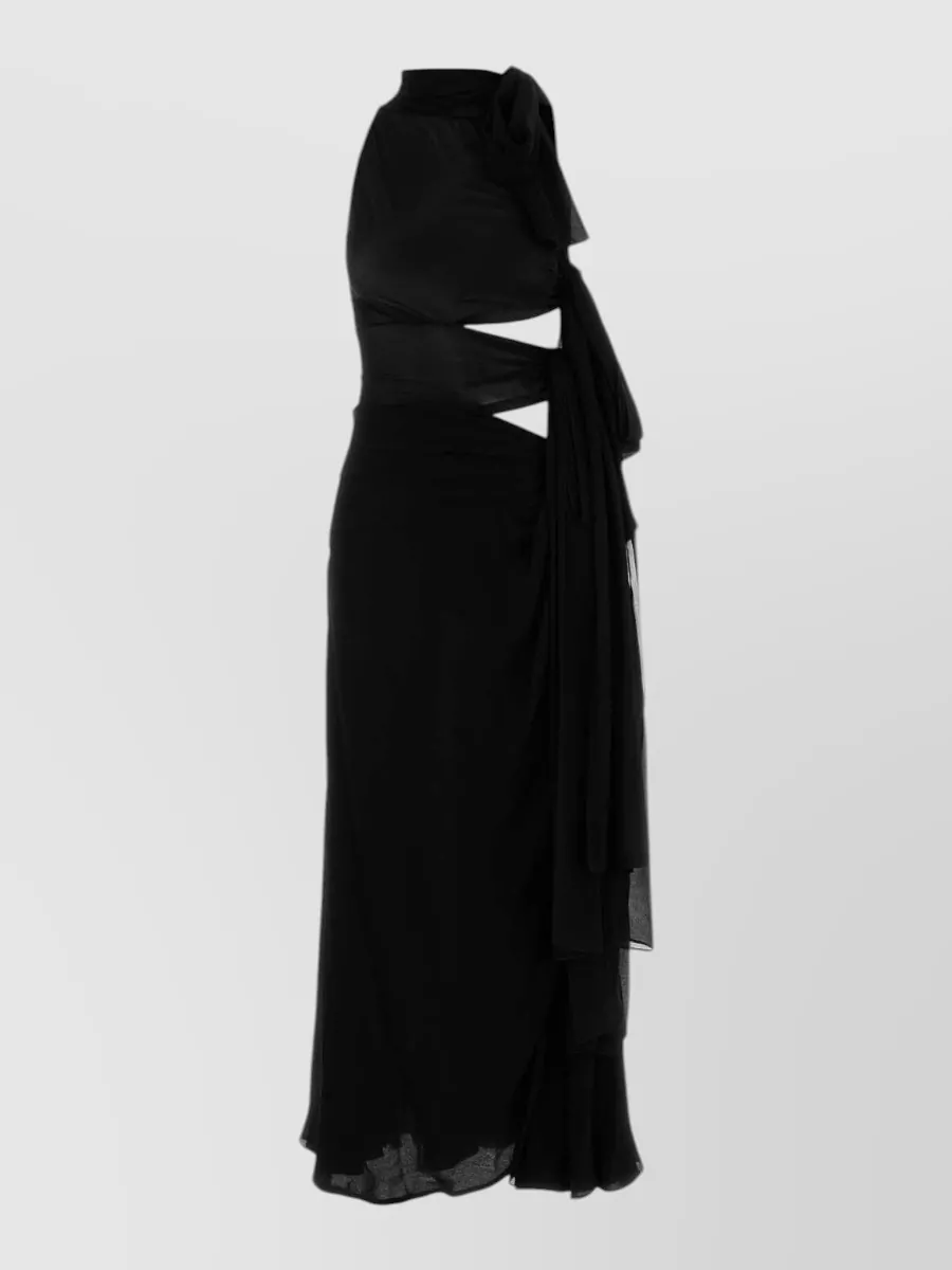 Alaïa Georgette maxi dress
