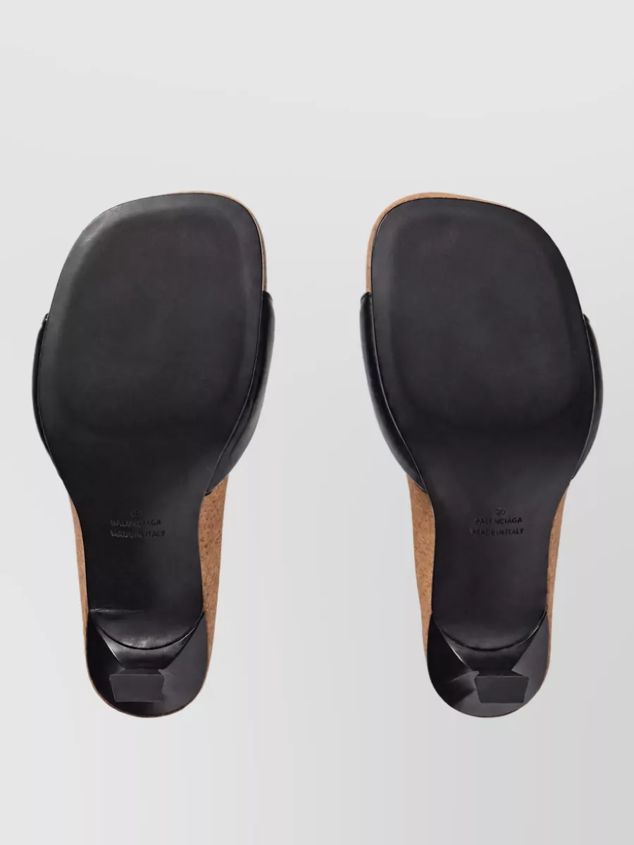 Balenciaga Leather Mules