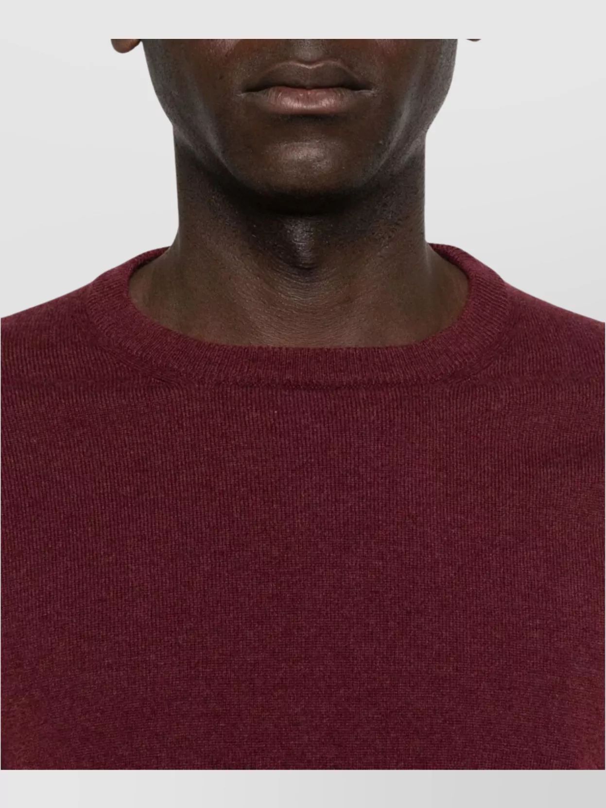 Malo Thin Wool Crew Neck Long Sleeve Sweater