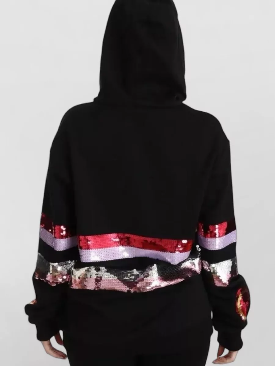 Dolce&Gabbana Sequined Cotton Hoodie