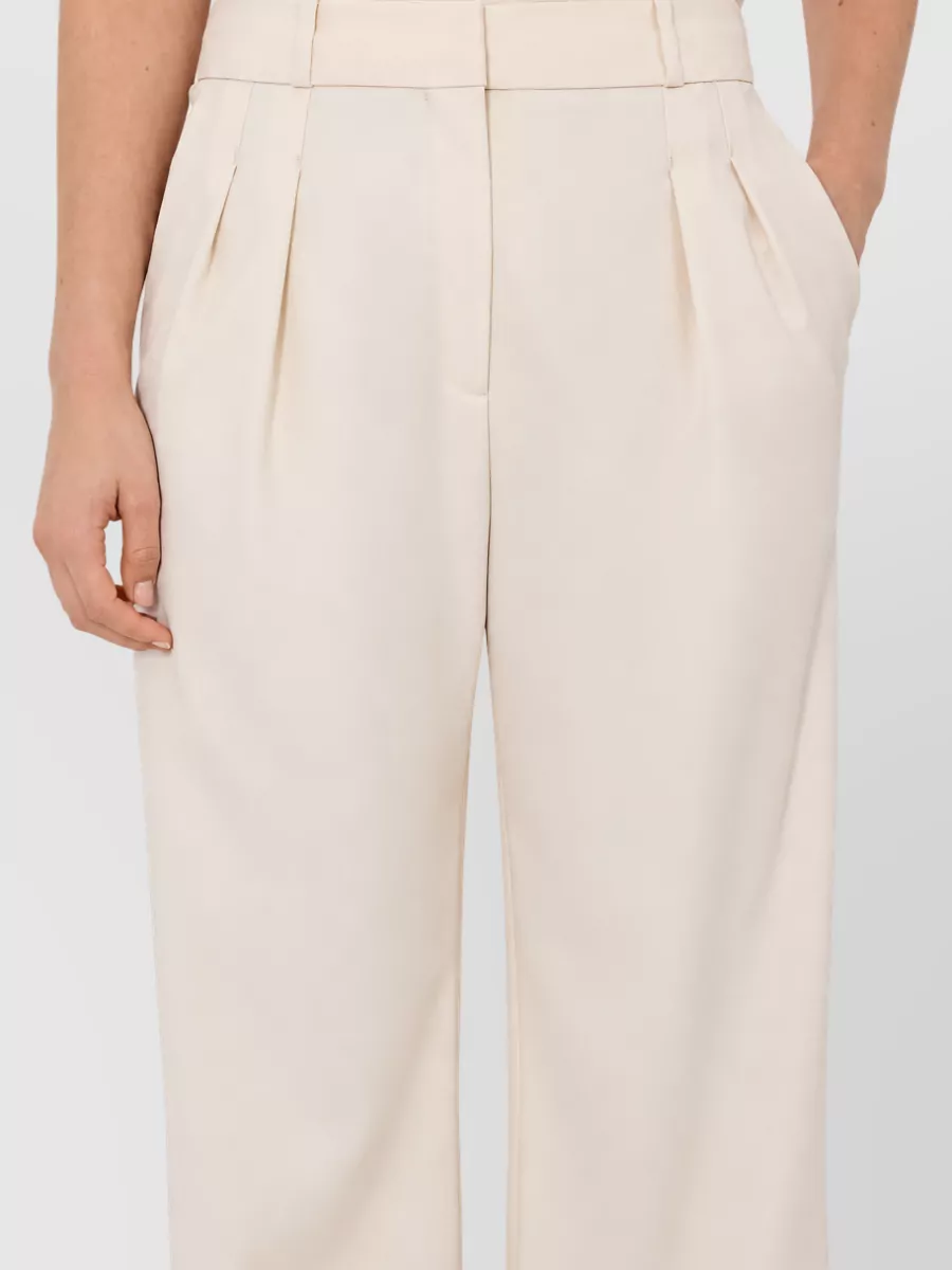 Loulou Studio Virgin Wool Straight-Leg Trousers