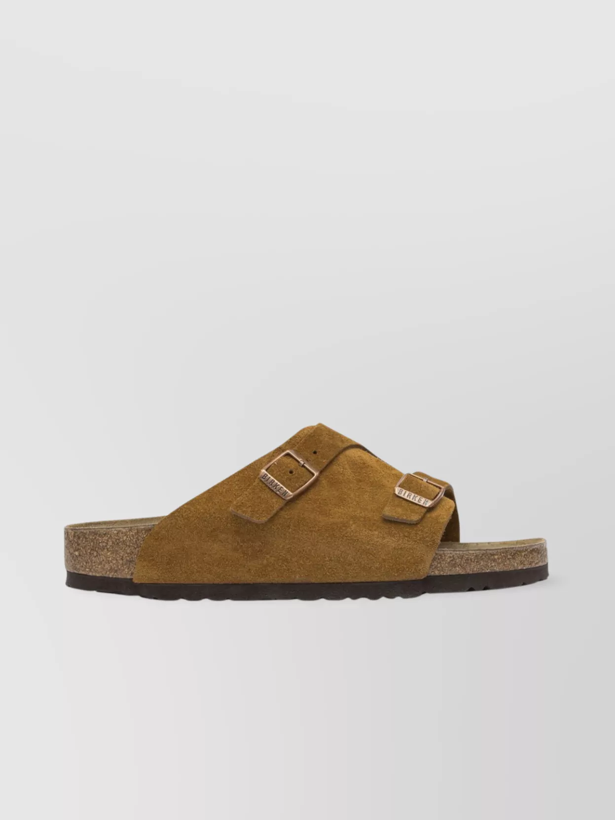 Birkenstock Toe Open Suede Cork Sandals