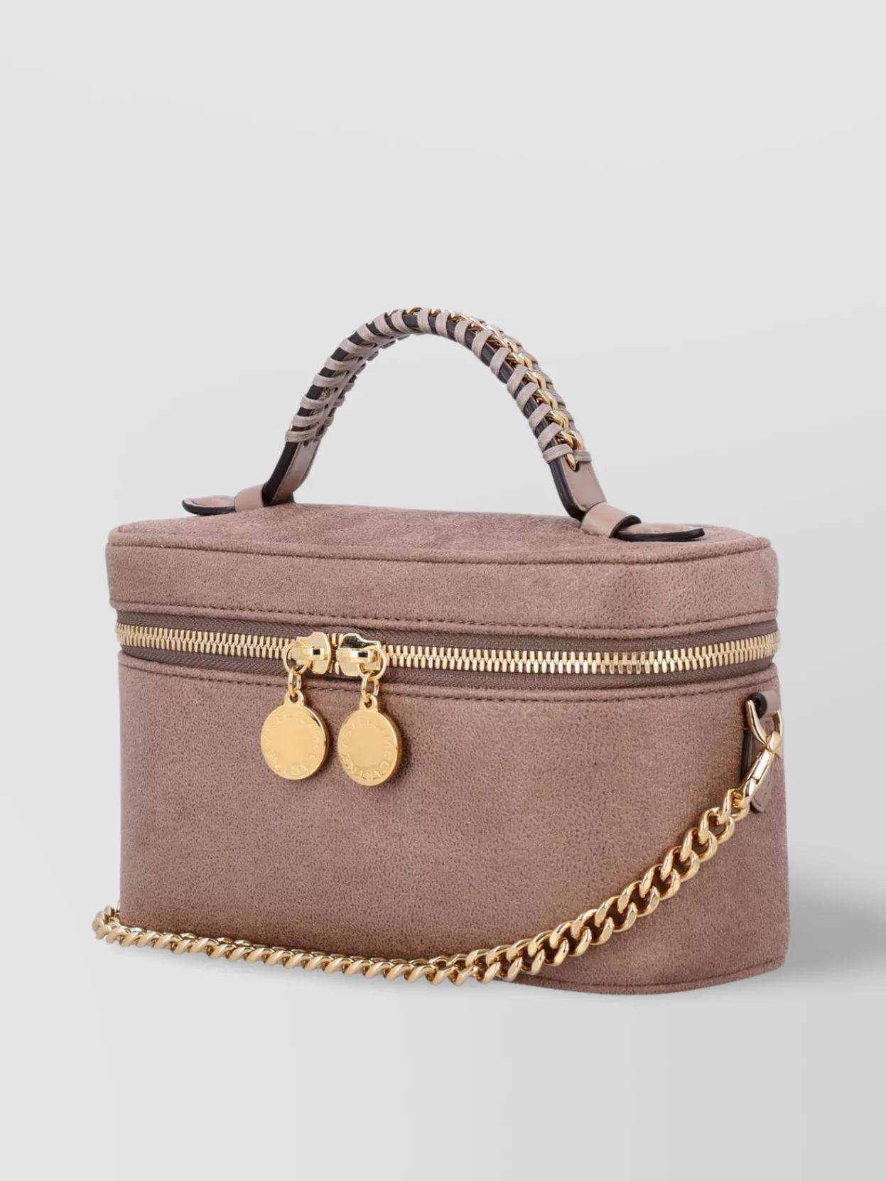 Stella Mccartney Vegan Leather Chain Strap Cosmetic Case