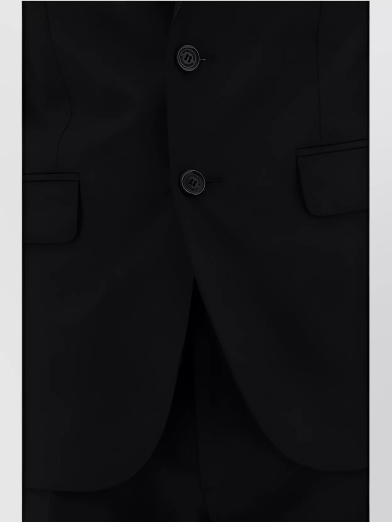 Dsquared2 Tailored Wool Suit Set Pockets