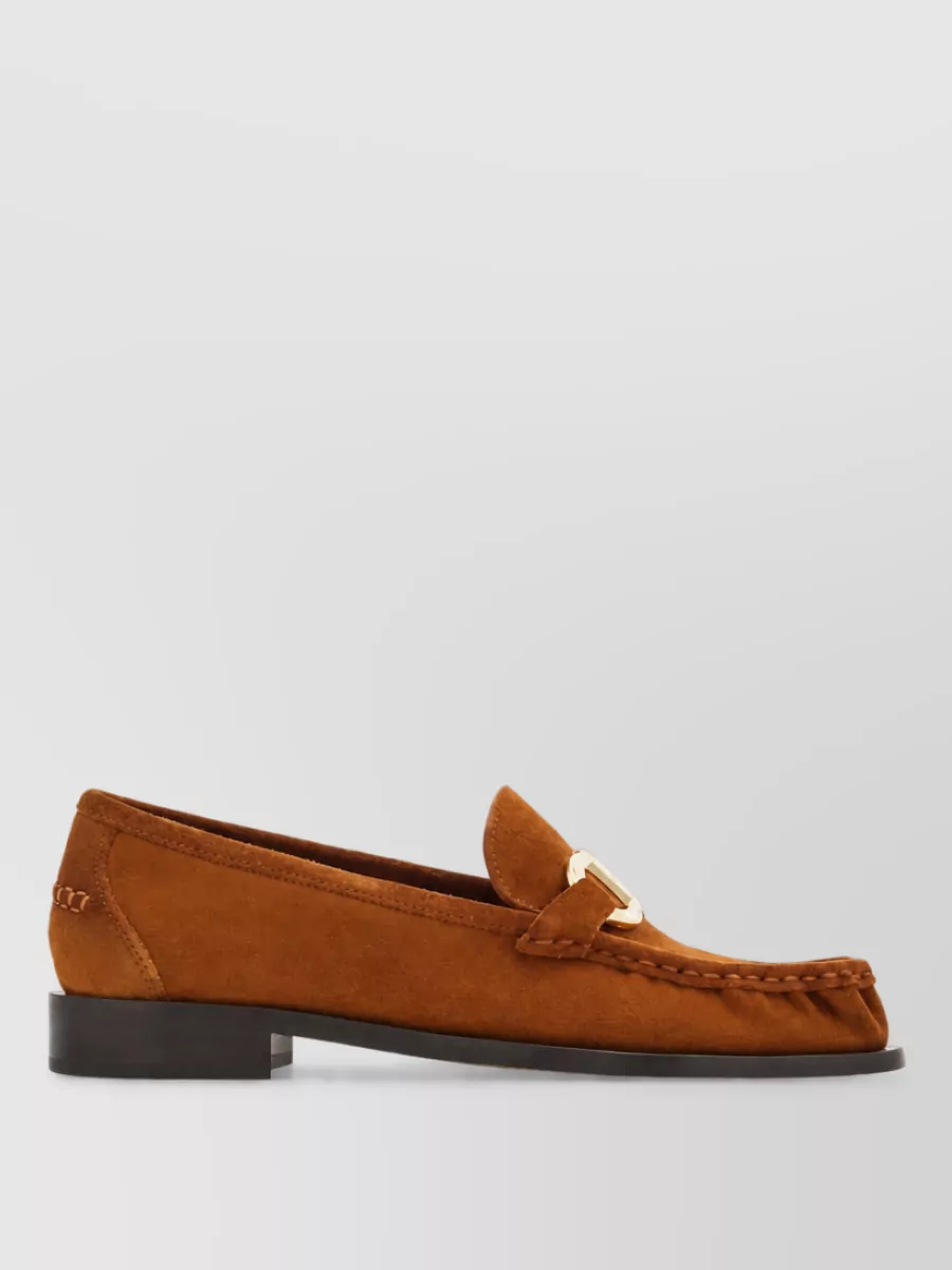 Ferragamo Leather Loafers