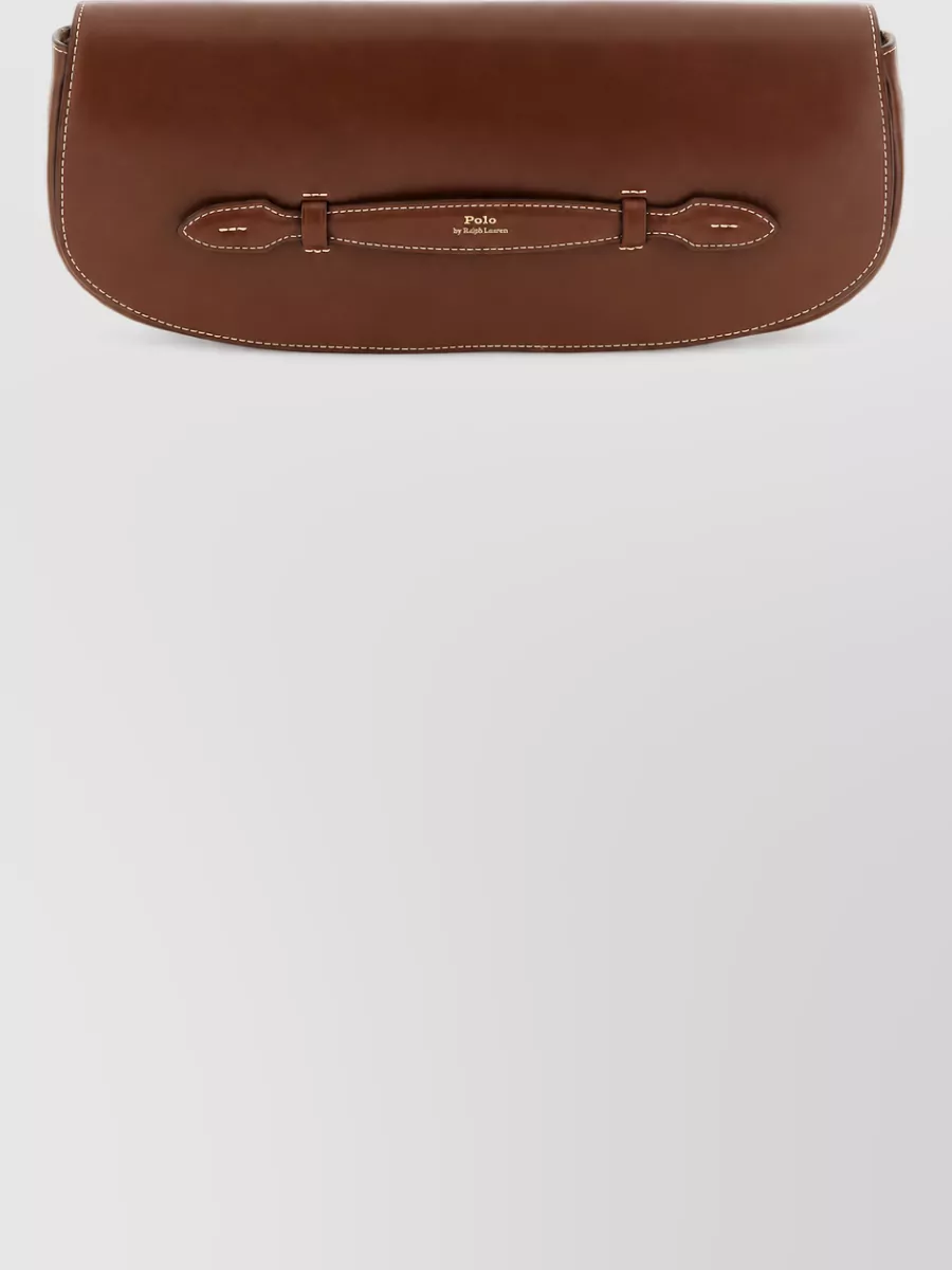 Polo Ralph Lauren leather bellport shoulder bag