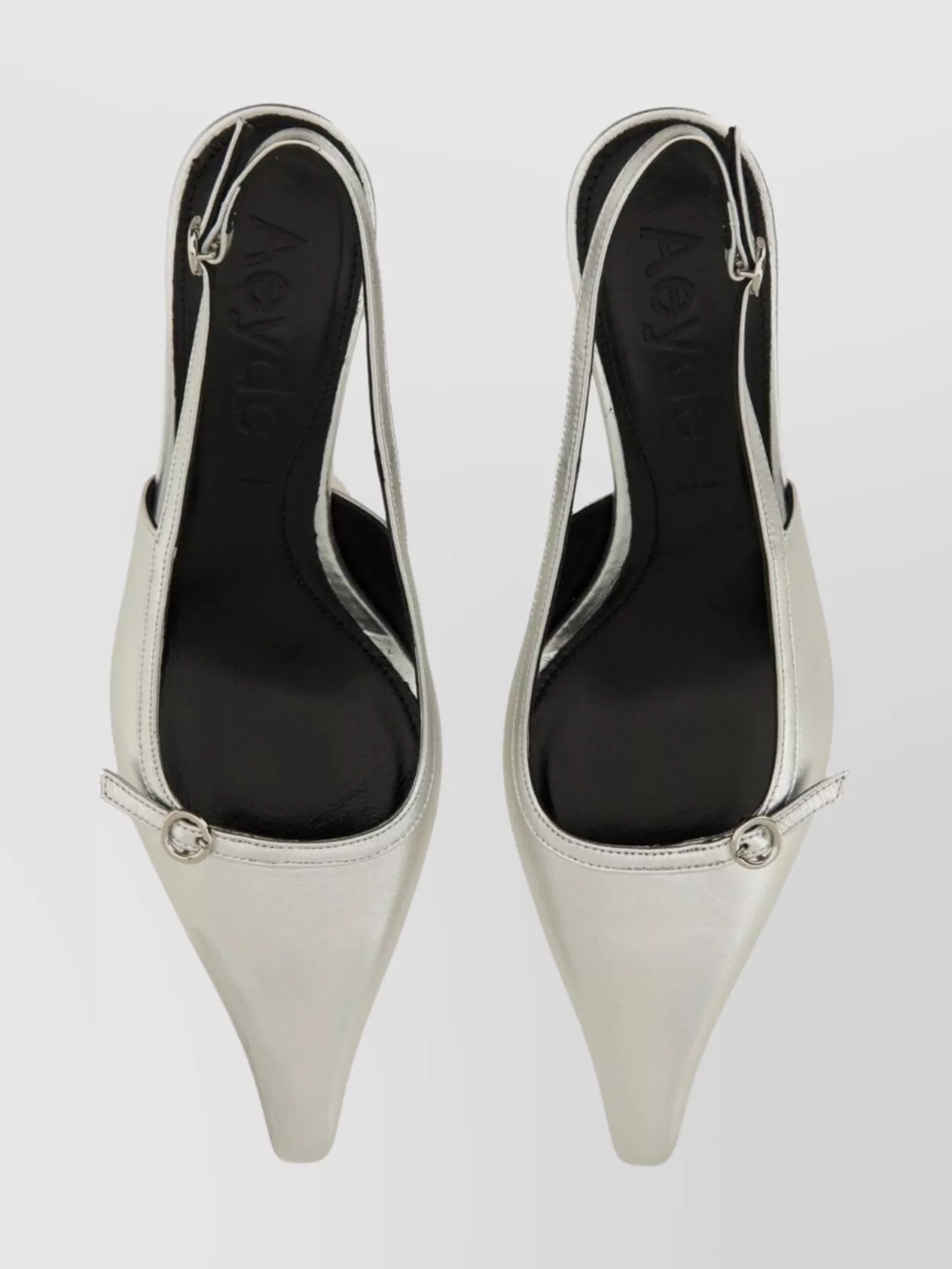 Aeyde Bow Detail Kitten Heel Sandals