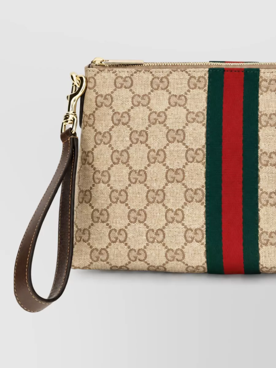 Gucci Fabric Clutch Bag