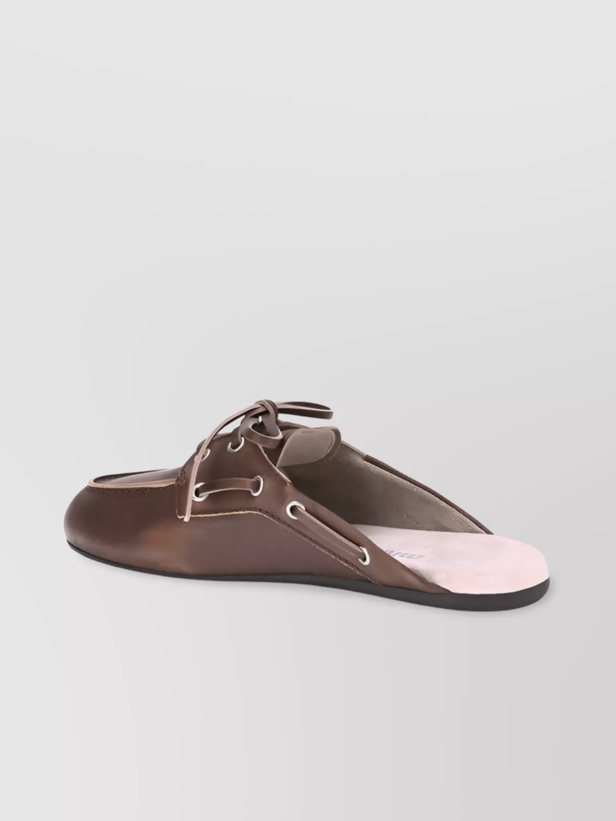 Miu Miu Contemporary Leather Boat Moccasin Loafers