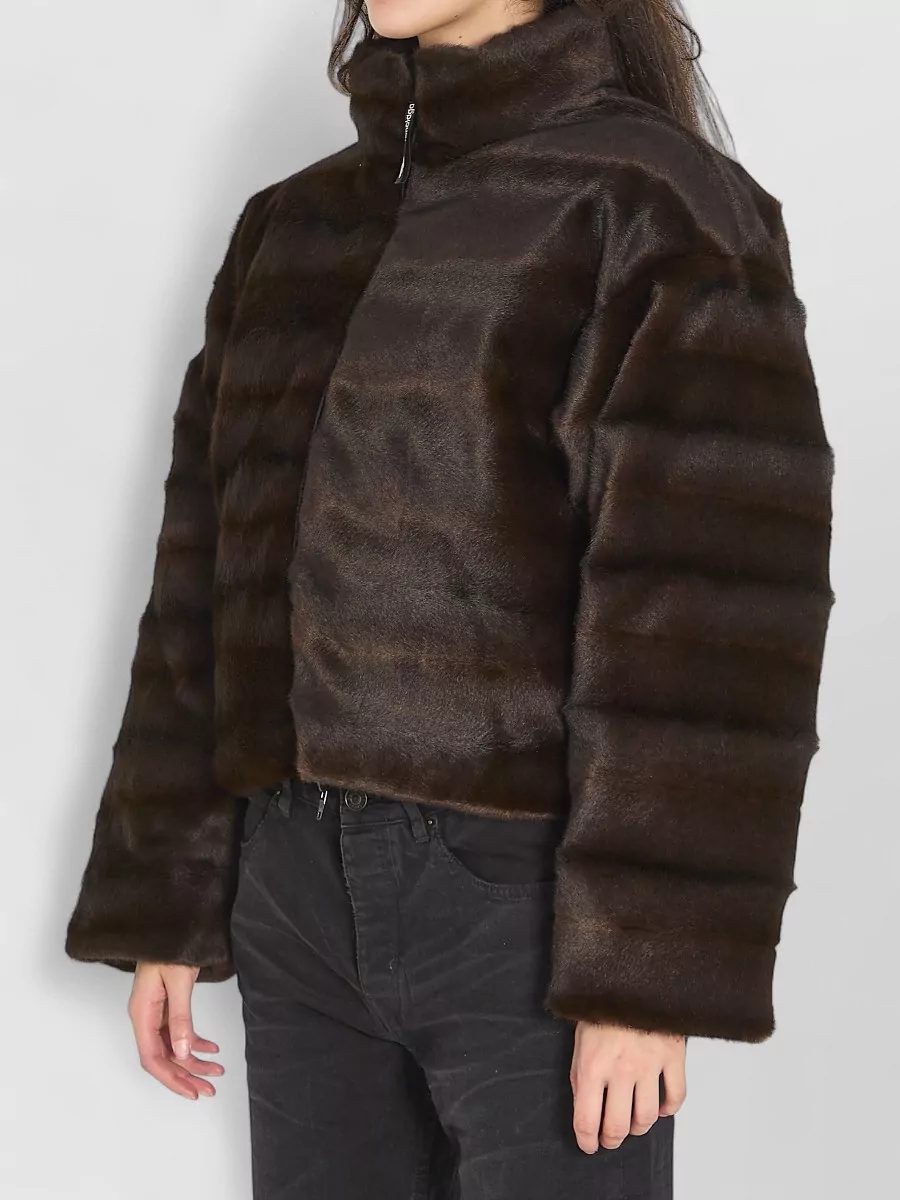 Balenciaga Reversible Cropped Puffer Jacket
