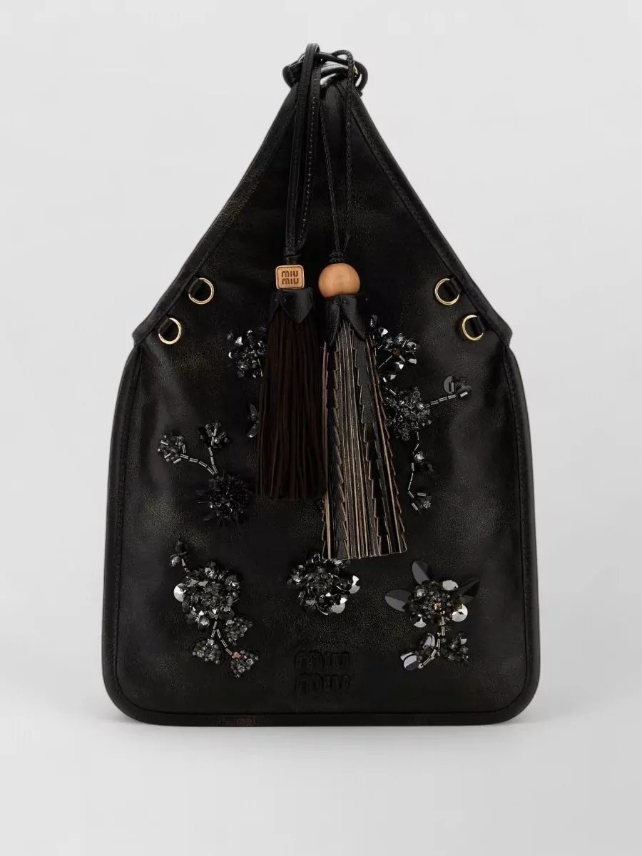Miu Miu na nappa leather bucket bag