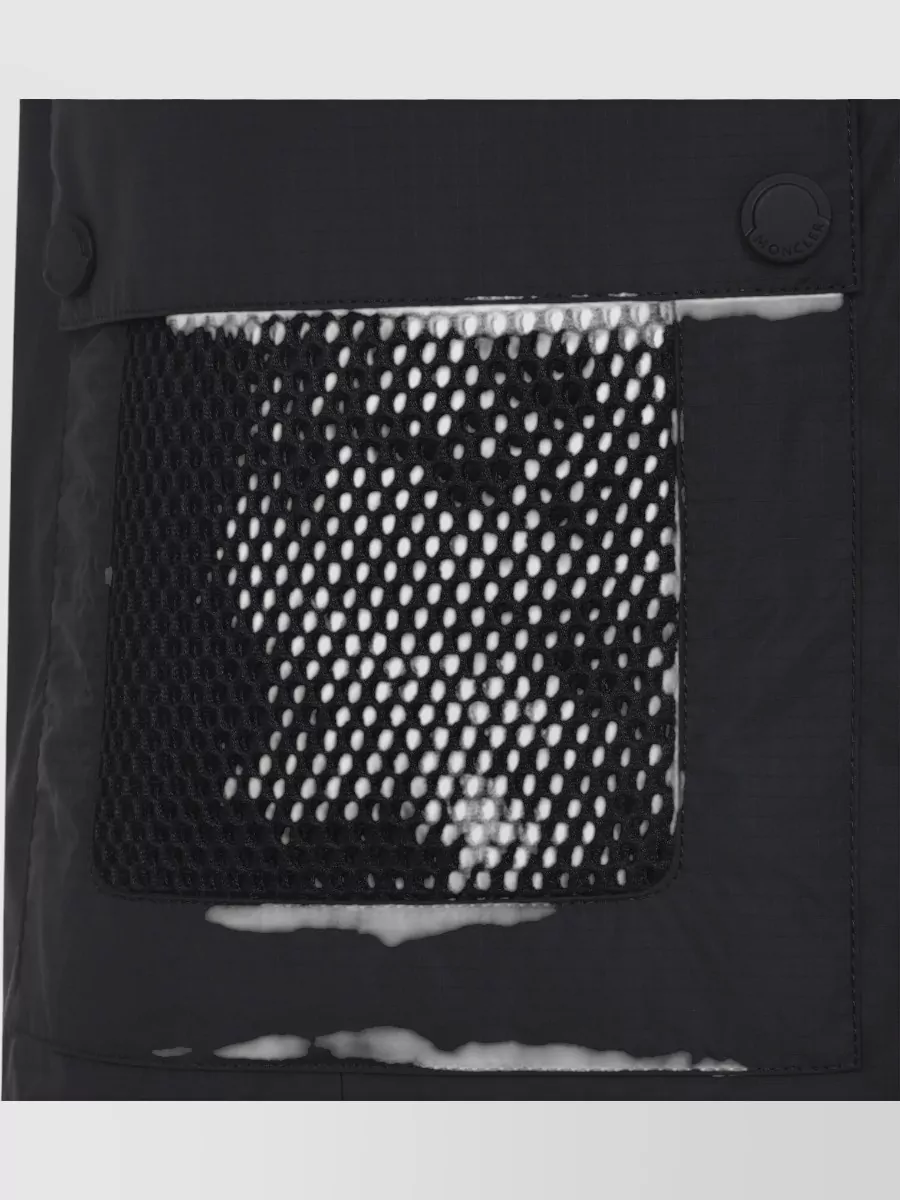 Moncler Polyester Cargo Shorts