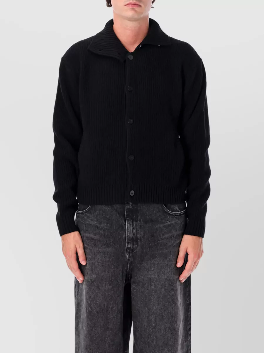 Tonywack high neck cardigan