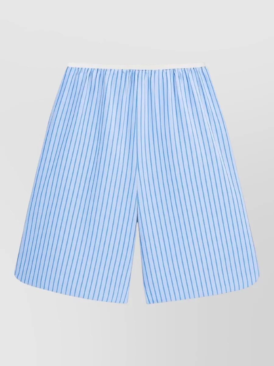 The Frankie Shop Striped pyjama shorts