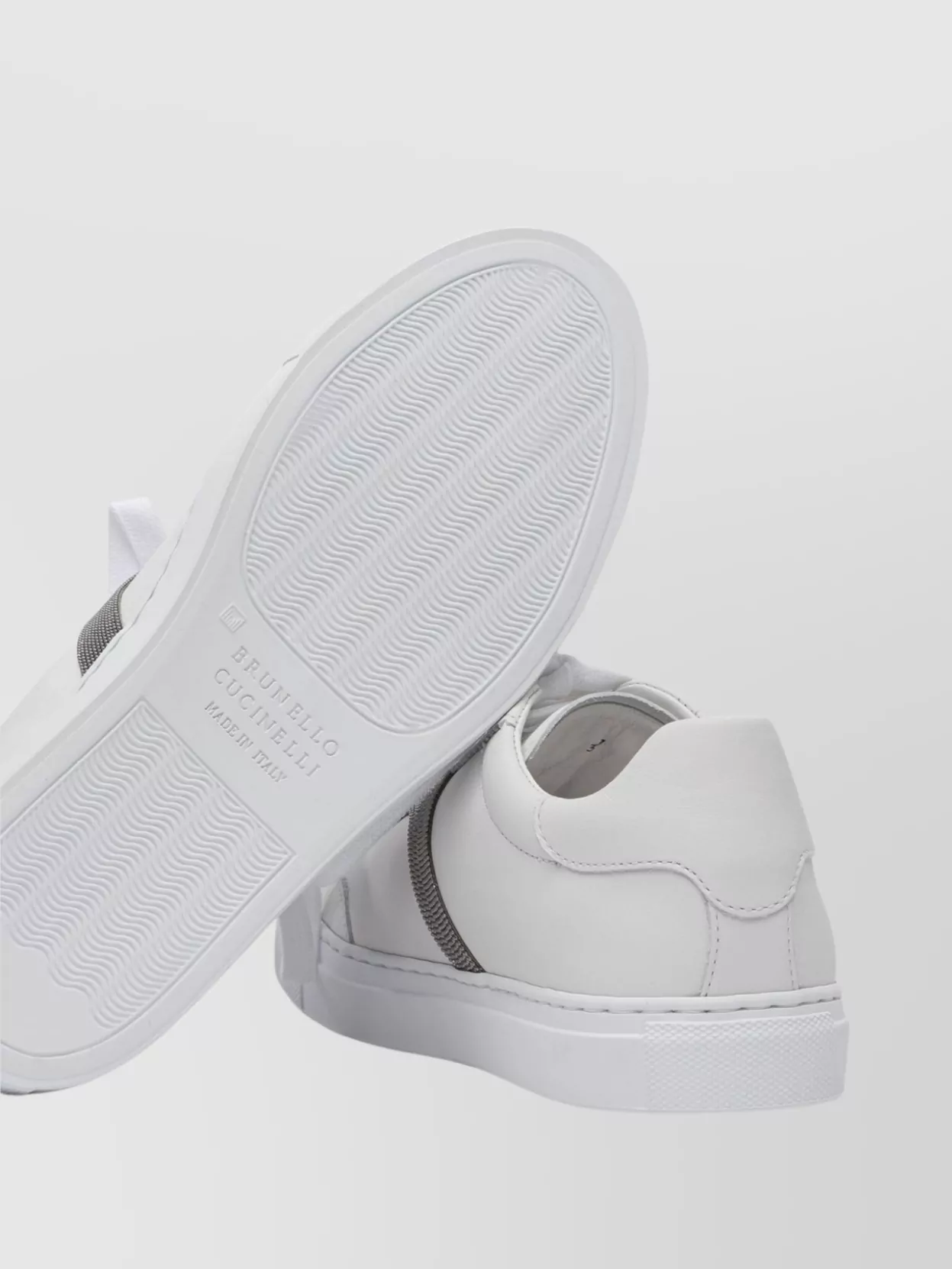 Brunello Cucinelli Sneakers With Contrast Stripe Detail