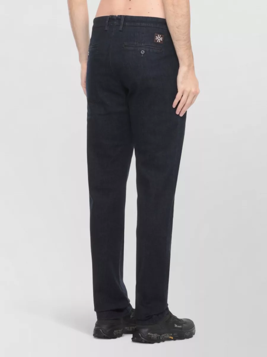 Jacob Cohen Straight Leg Cotton Jeans Five Pocket Design