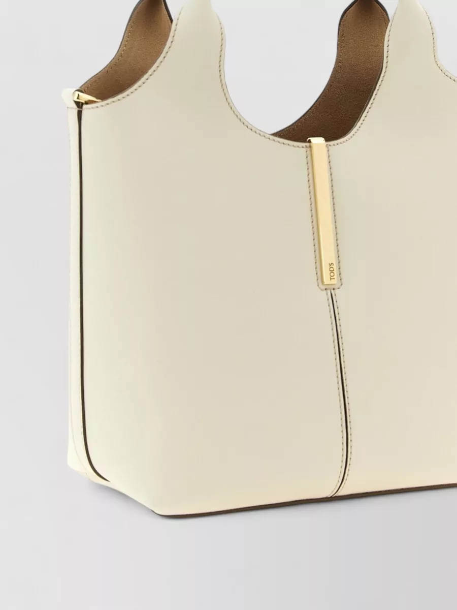 Tod's Mini Leather Shopping Bag
