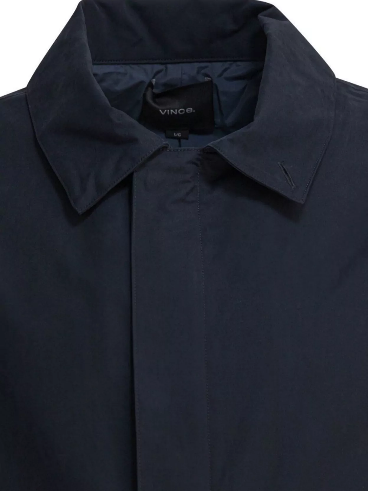 Vince Collared Long Sleeve Buttoned Cuffs Side Pockets