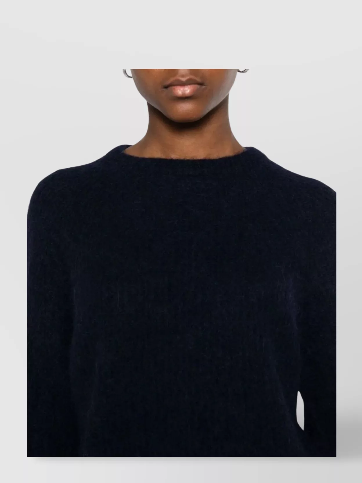 Woolrich Alpaca Blend Crew Neck Long Sleeve Sweater